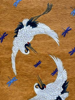 Cranes and Dragonflies
